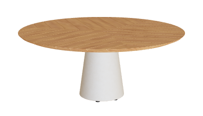 Royal Botania Conix Low Dining Table Ø 160 x 67