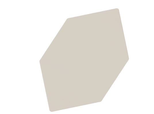 Royal Botania Styletto Lounge Hexagonal Side Table 90 x 85 x 28