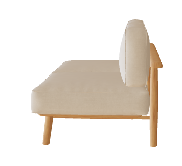 Royal Botania Mambo Lounge 2 Seater Without Armrests