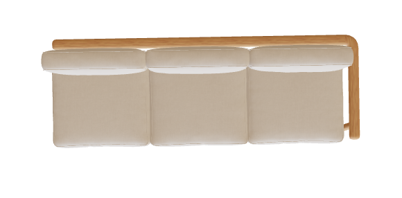 Royal Botania Mambo Lounge 3 Seater With Left Armrests