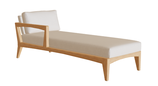 Royal Botania Zenhit Daybed With Right Armrest