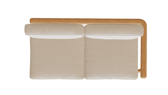 Royal Botania Mambo Lounge 2 Seater With Left Armrests