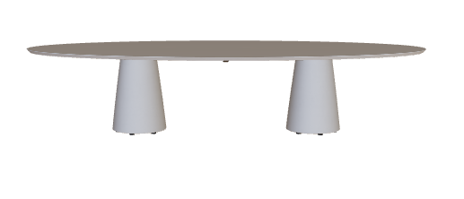 Royal Botania Conix Low Dining Table 320 x 67