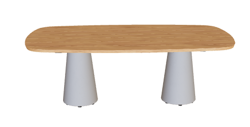 Royal Botania Conix Dining Table 220 x 75