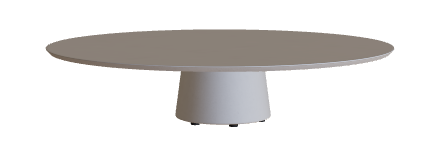 Royal Botania Conix Low Dining Table Ø 160 x 35