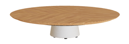 Royal Botania Conix Low Dining Table Ø 160 x 35
