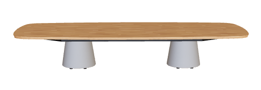 Royal Botania Conix Low Dining Table 300 x 50
