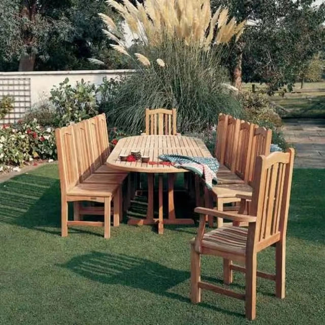 Barlow Tyrie Stirling Extending Table 320 Oval