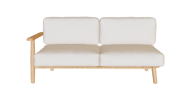 Royal Botania Mambo Lounge 2 Seater With Right Armrests