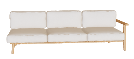 Royal Botania Mambo Lounge 3 Seater With Left Armrests