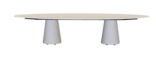Royal Botania Conix Low Dining Table 320 x 67