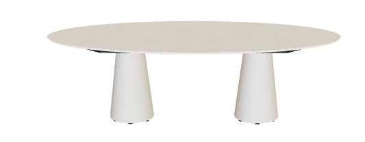 Royal Botania Conix Dining Table 250 x 75