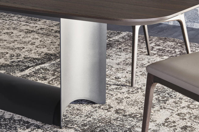 Cattelan Italia Dragon Wood Barrel-Shaped Dining Table