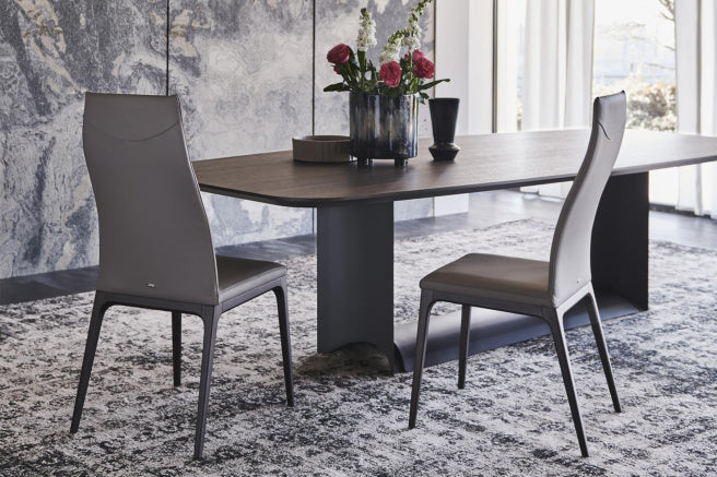 Cattelan Italia Dragon Wood Live Edged Dining Table