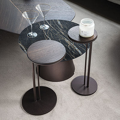 Cattelan Italia Sting Wood Coffee Table Set Of 3 MIX