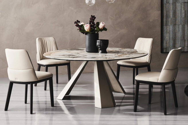 Cattelan Italia Eliot Keramik Round Dining Table