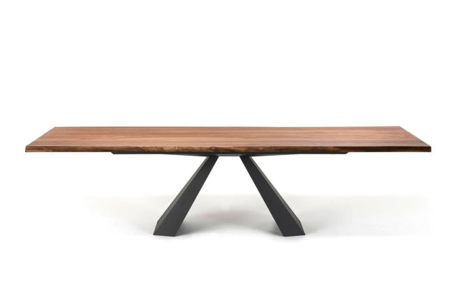 Cattelan Italia Eliot Wood Live Edged Dining Table