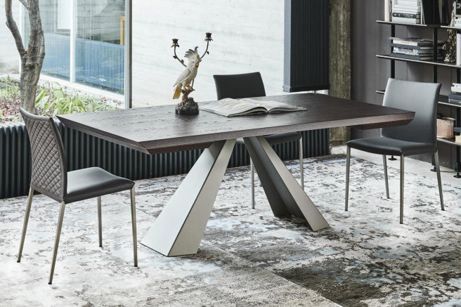 Cattelan Italia Eliot Wood Drive Dining Table