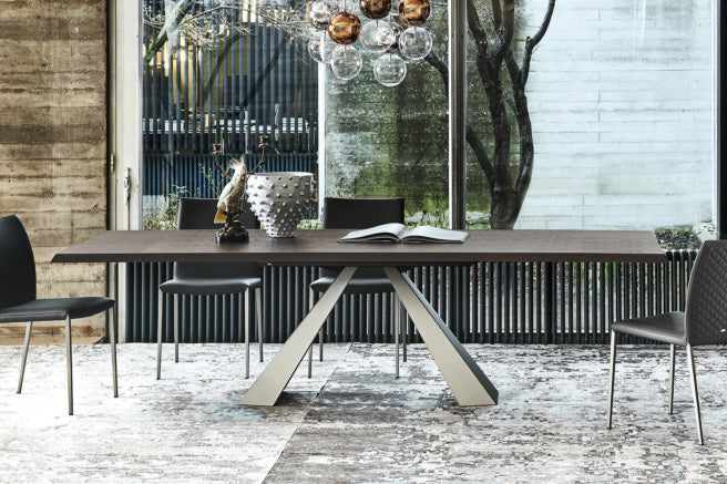 Cattelan Italia Eliot Wood Drive Dining Table