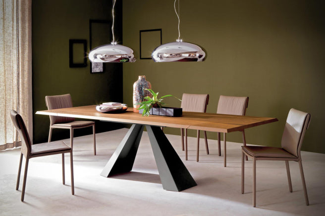 Cattelan Italia Eliot Wood Drive Dining Table