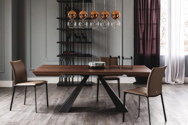 Cattelan Italia Eliot Wood Drive Dining Table