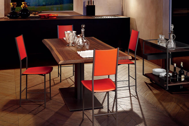 Cattelan Italia Elvis Wood Live Edged Dining Table