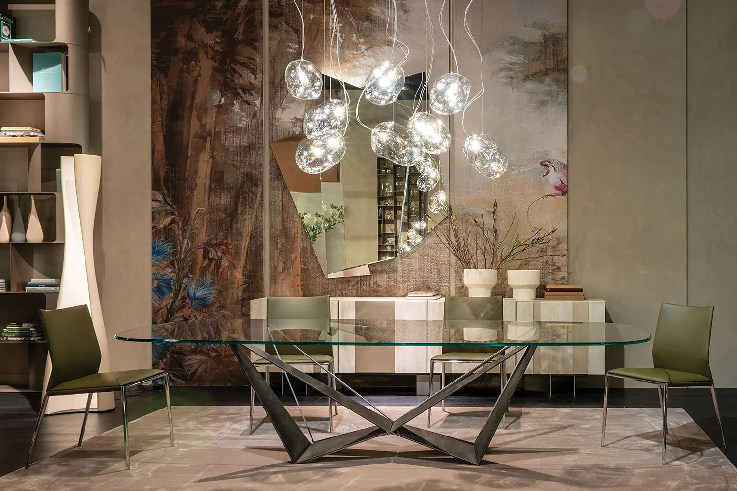 Cattelan Italia Eva Dining Chair – Soft Leather & Glove Soft Leather