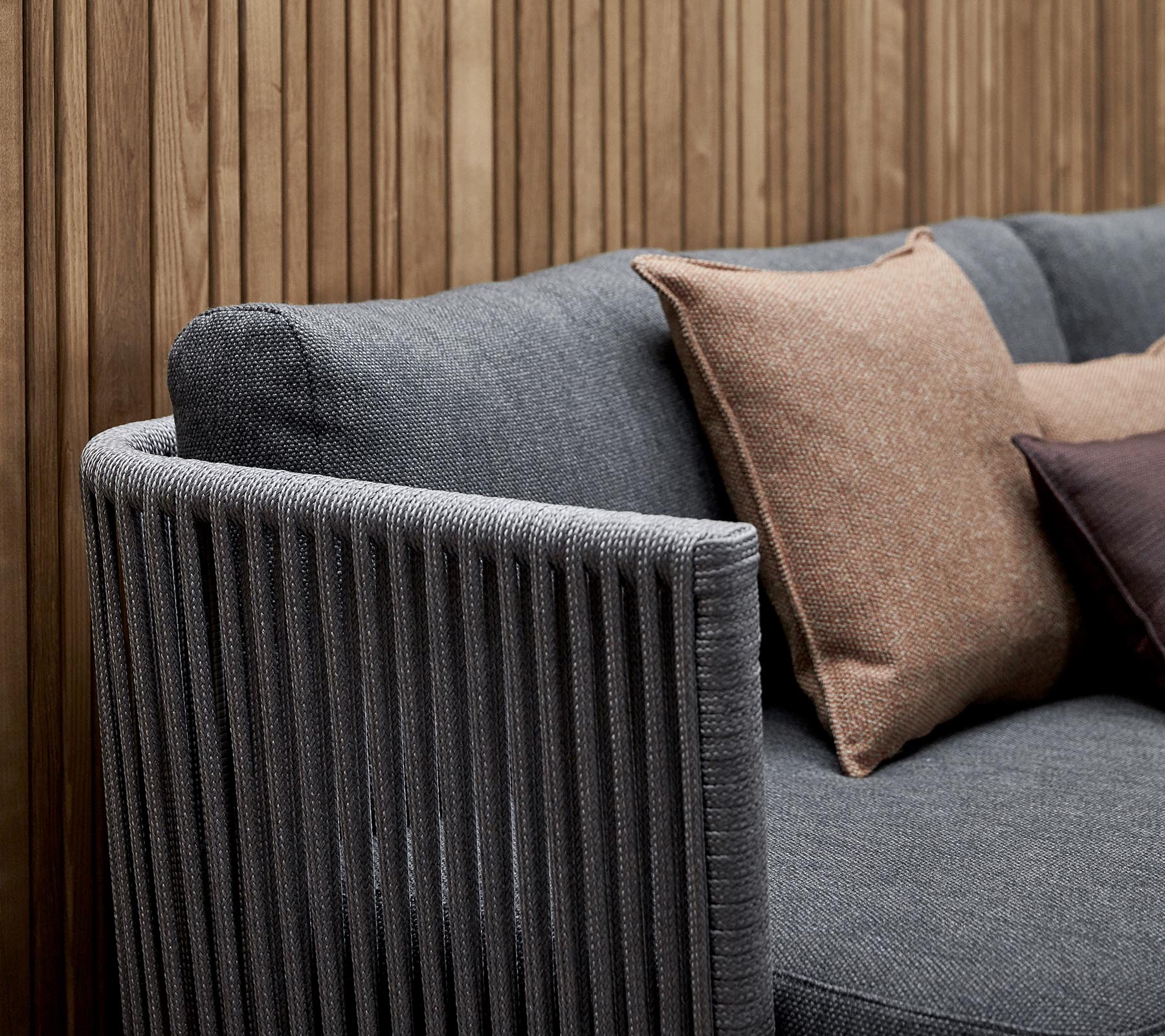 Cane-line Moments 3-Seater Sofa Frame Indoor
