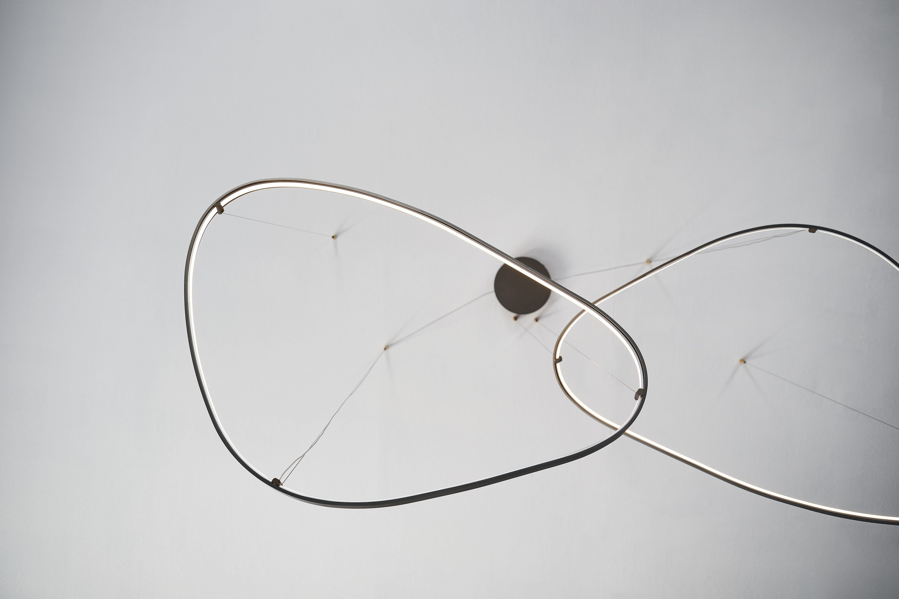 Cattelan Italia Magellano Steel Framed Ceiling Lamp