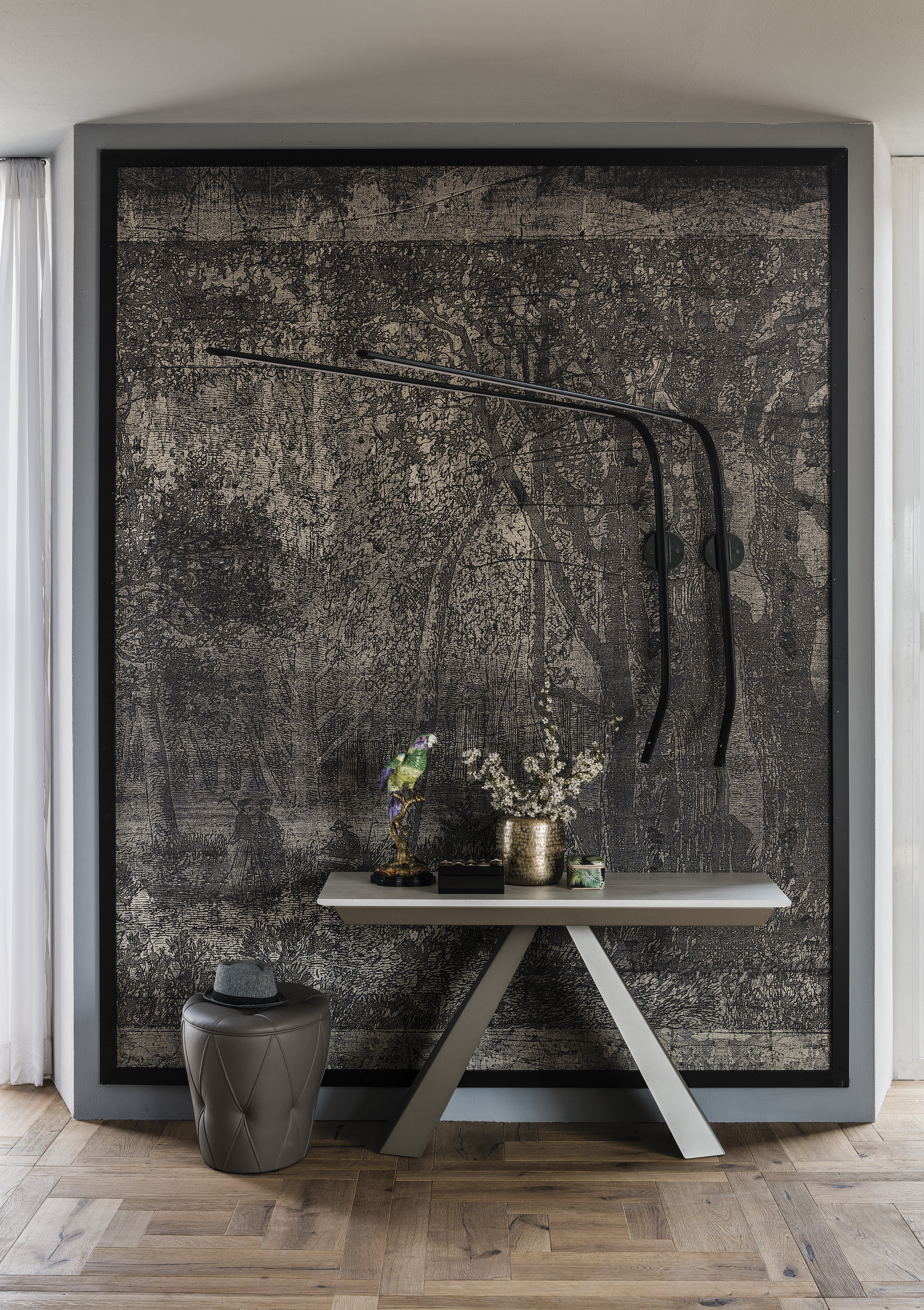 Cattelan Italia Fisherman Adjustable Wall Lamp