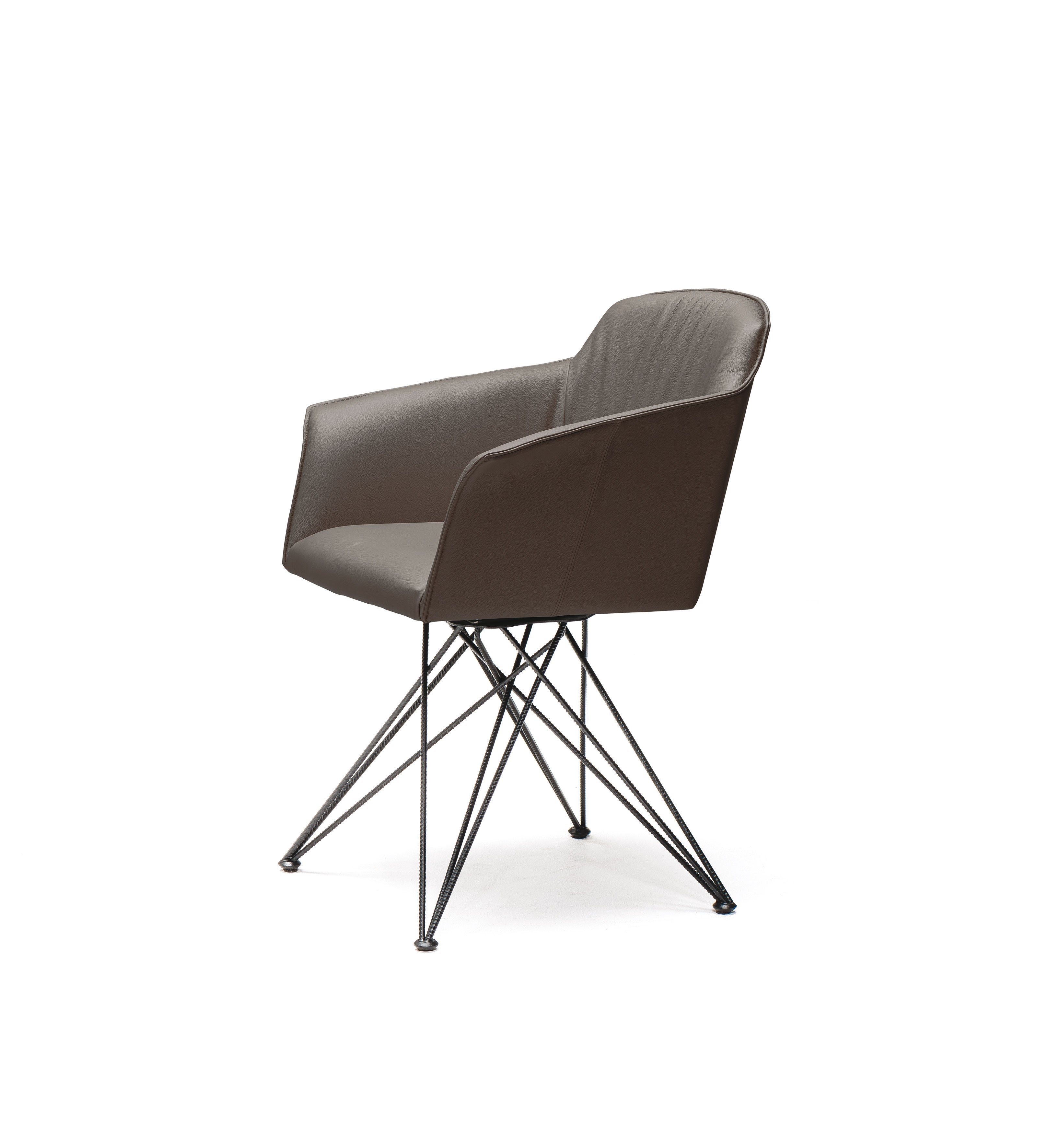 Cattelan Italia Flaminia Swiveling Chair With Or Without Arms
