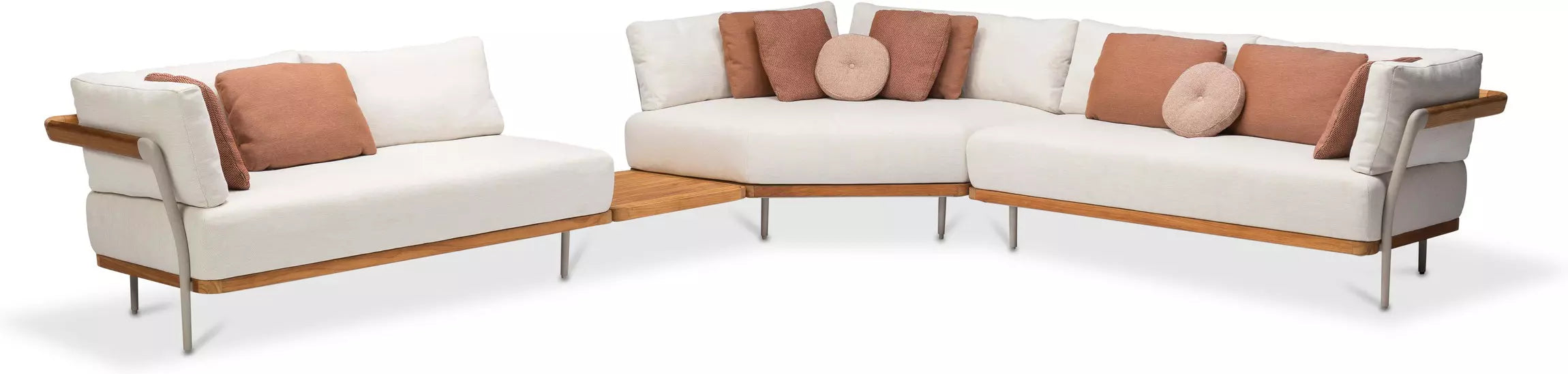 Manutti Flows Concept 1 flint Teak