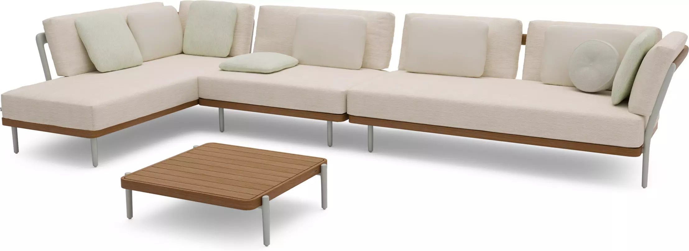 Manutti Flows Concept 2 flint Teak