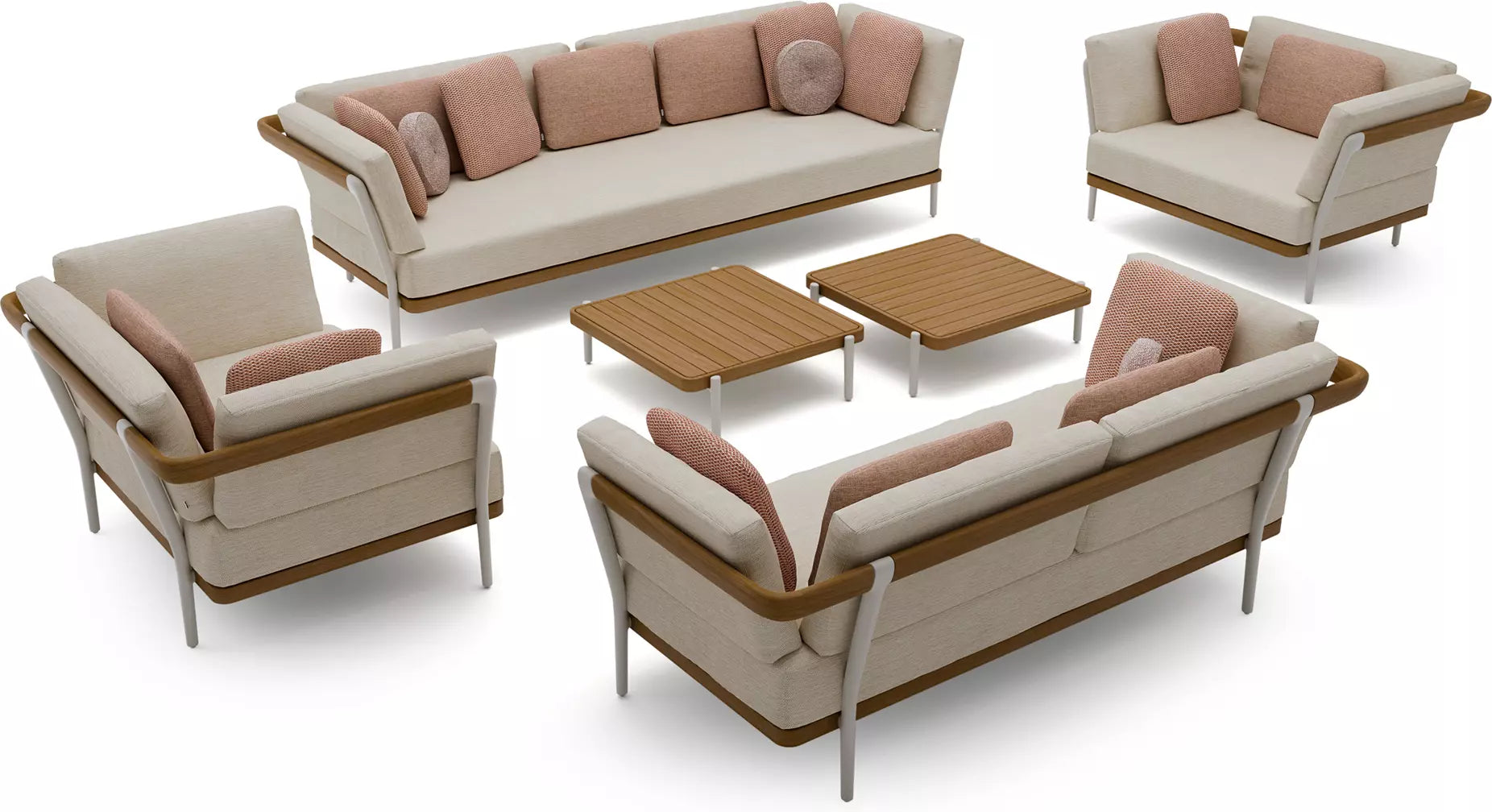 Manutti Flows Concept flint Teak