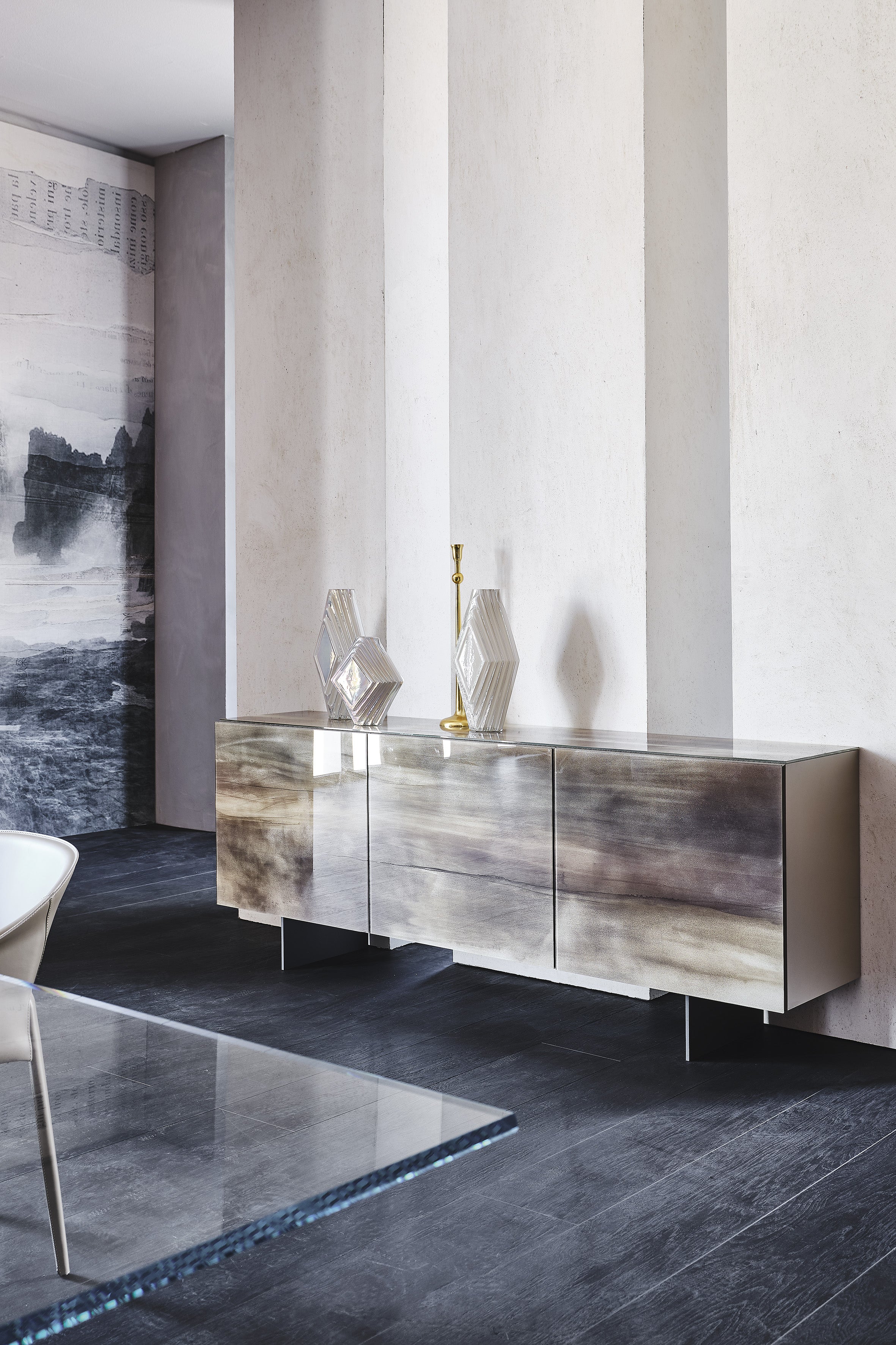 Cattelan Italia Focus Crystalart Sideboard