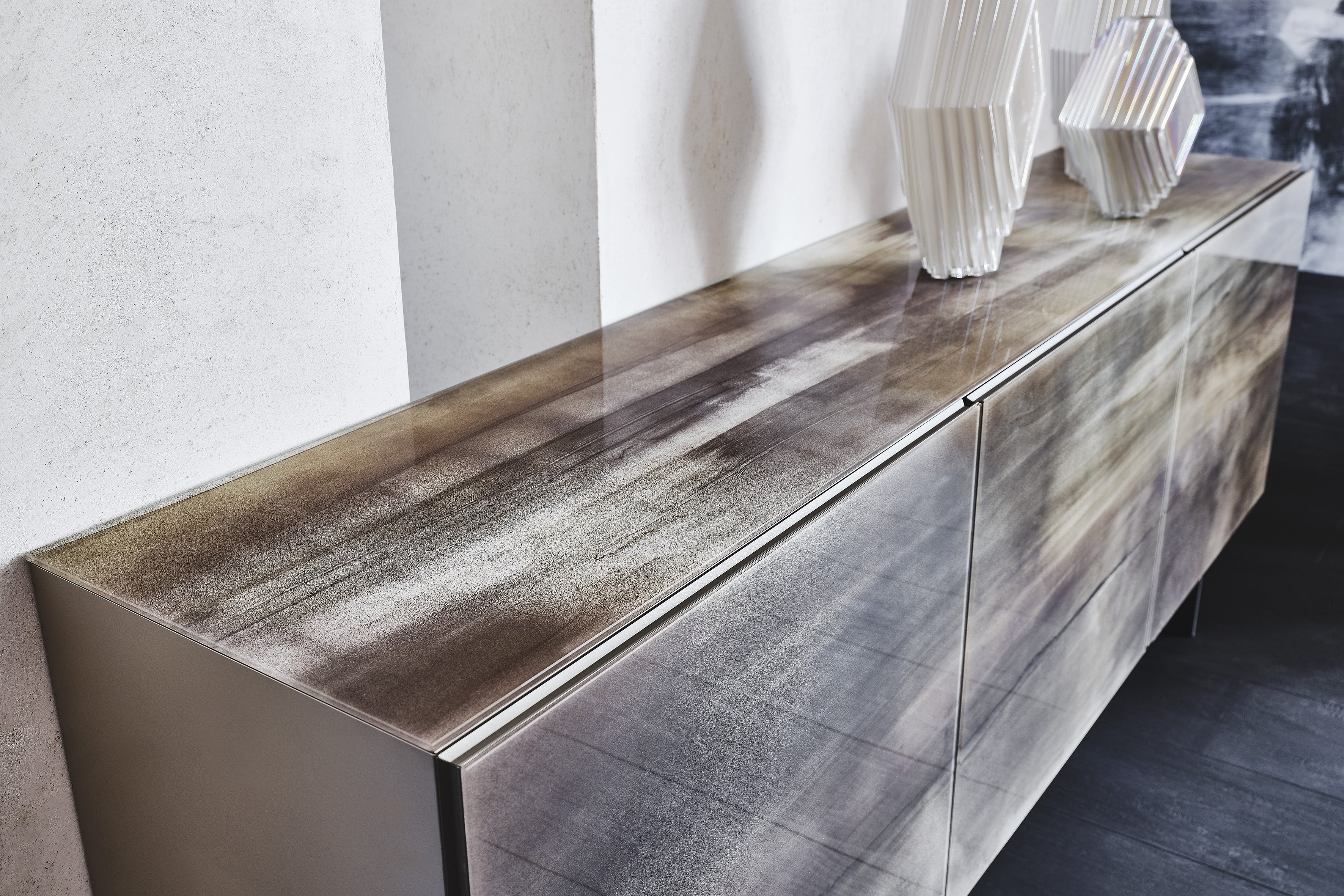 Cattelan Italia Focus Crystalart Sideboard