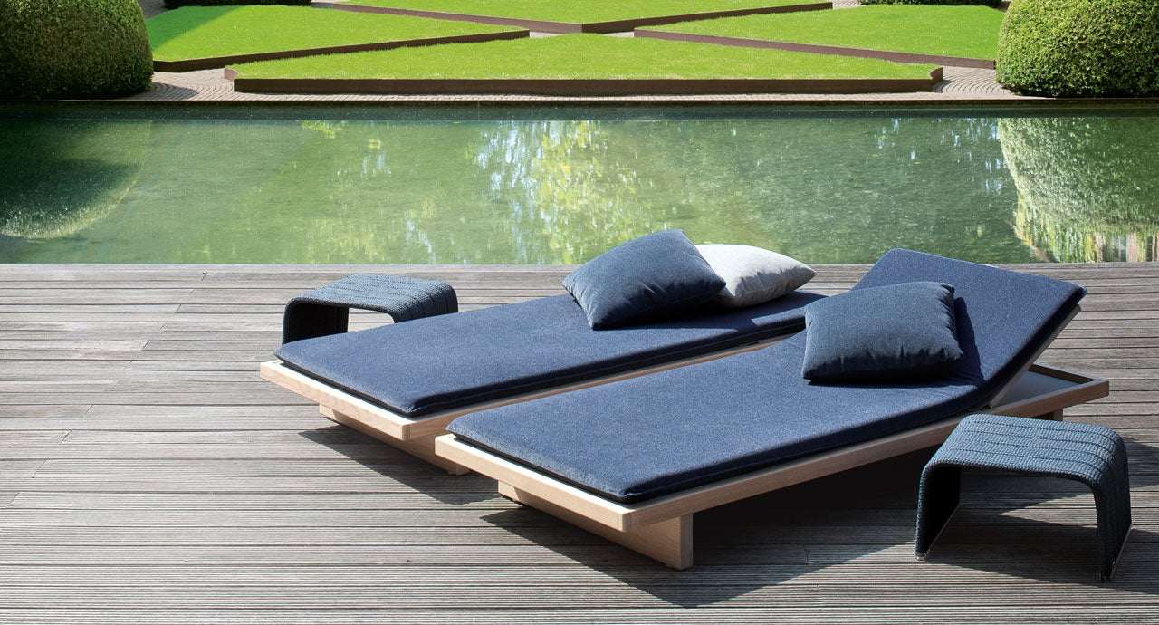 Paola Lenti Frame Coffee Tables In White