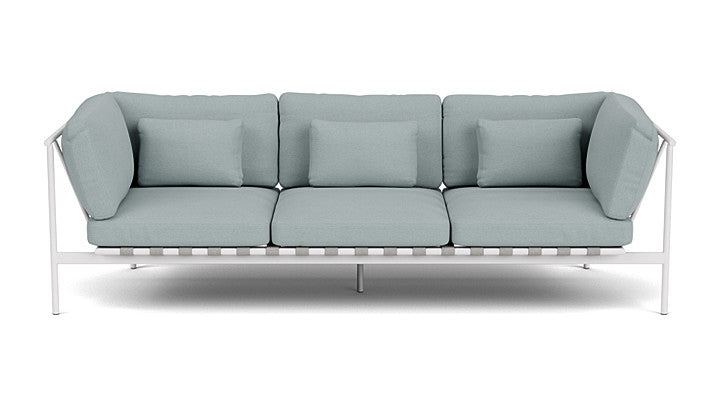Barlow Tyrie Around Deep Seating Triple Lounge Sofa with Aluminium Arms