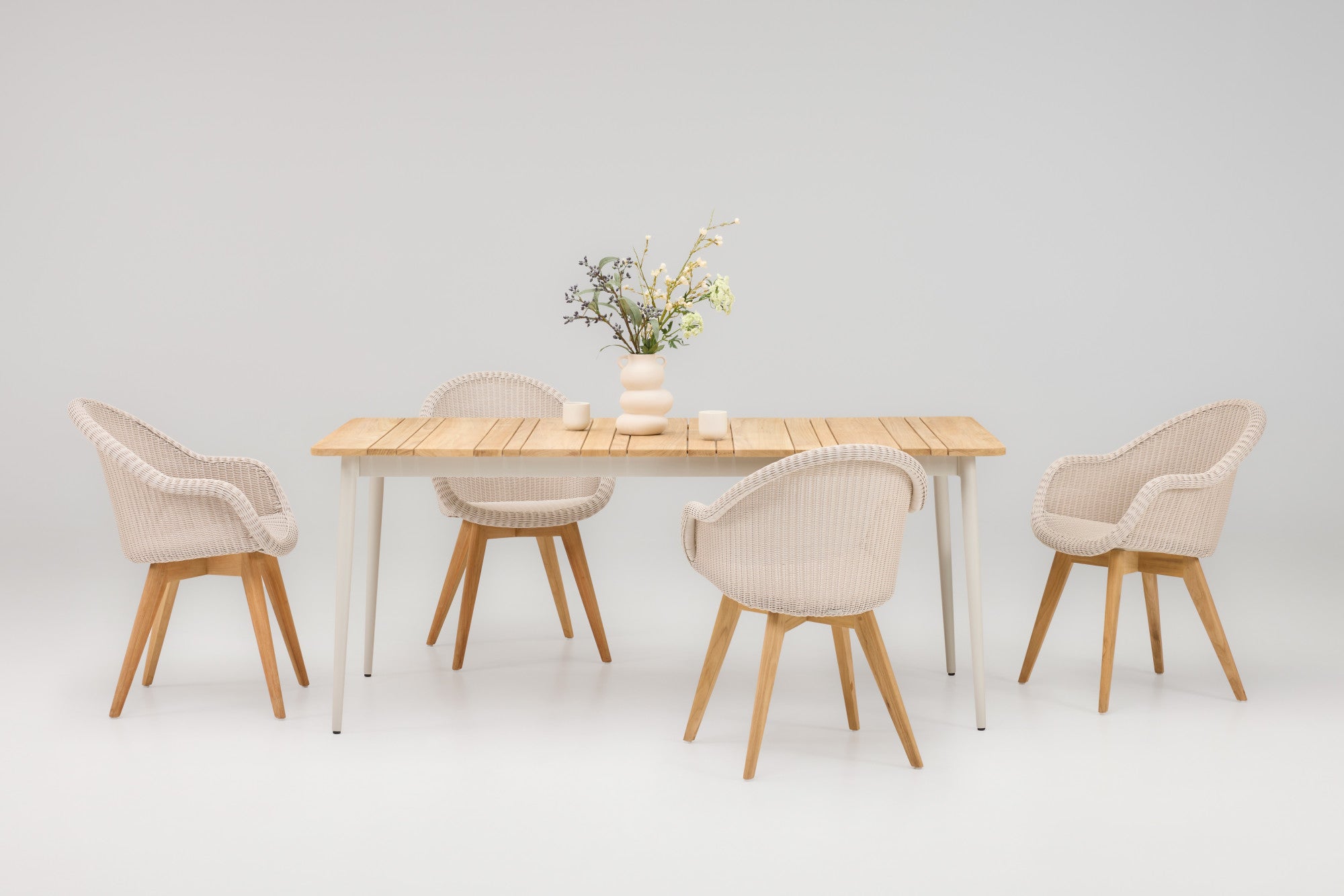 Vincent Sheppard Edgard Dining Chair Teak Frame