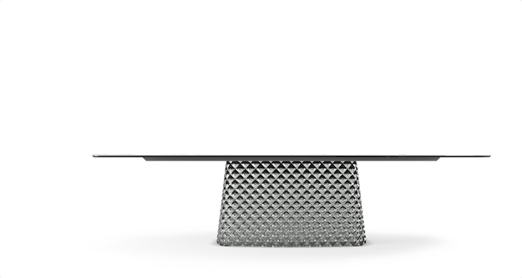Cattelan Italia Atrium Keramik Polygon & Biscuit Shaped Dining Table
