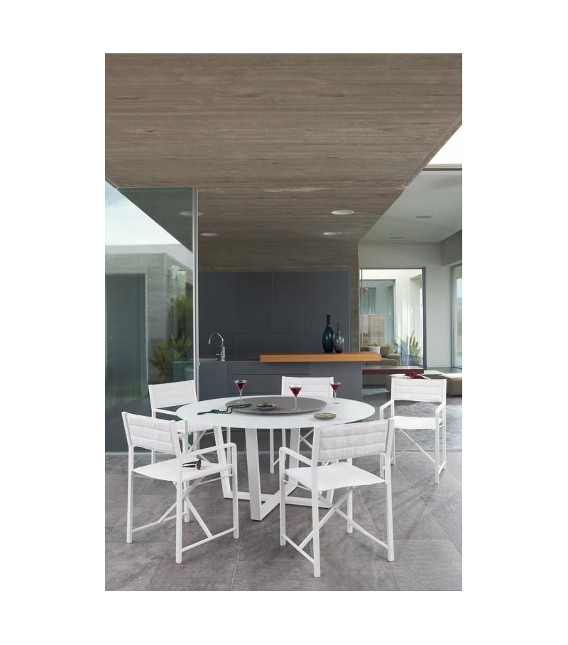 Manutti Fuse Round Dining Table 125 cm