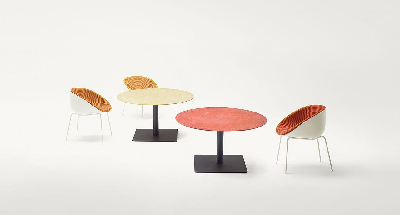 Paola Lenti Giro Adjustable Height Tables