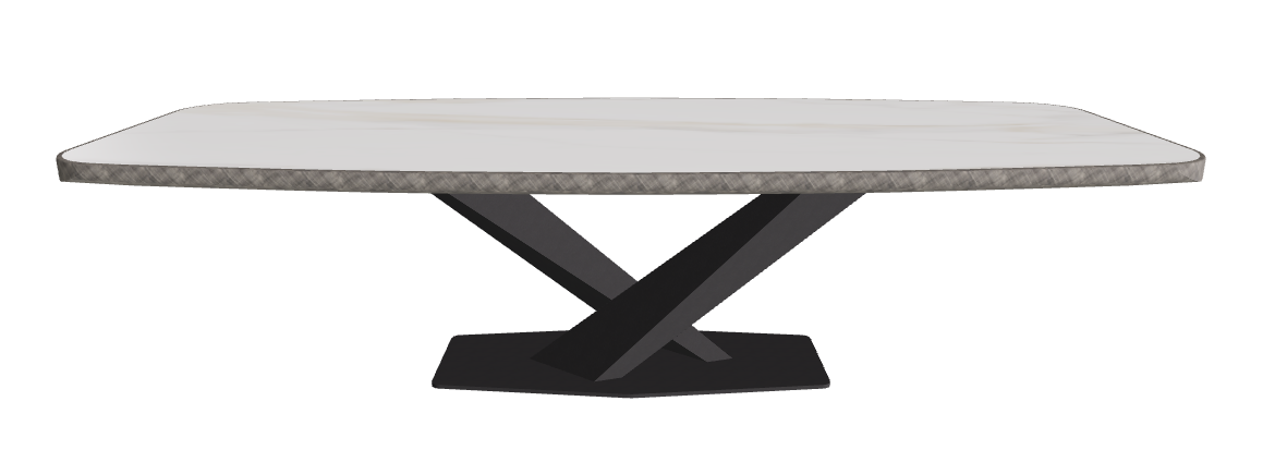 Glossy Golden Calacatta_Black Embossed_Brushed Grey