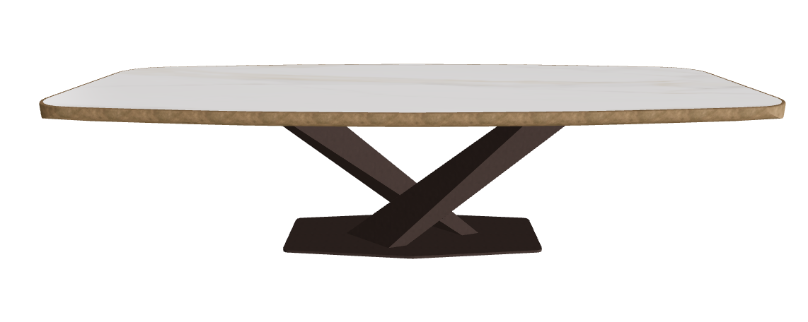 Glossy Golden Calacatta_Bronze Embossed_Brushed Bronze