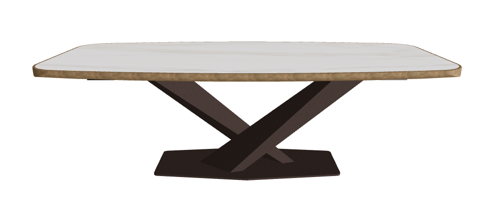 Glossy Golden Calacatta_Bronze Embossed_Brushed Bronze