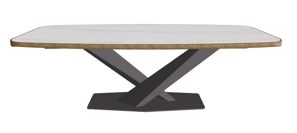 Glossy Golden Calacatta_Graphite Embossed_Brushed Bronze