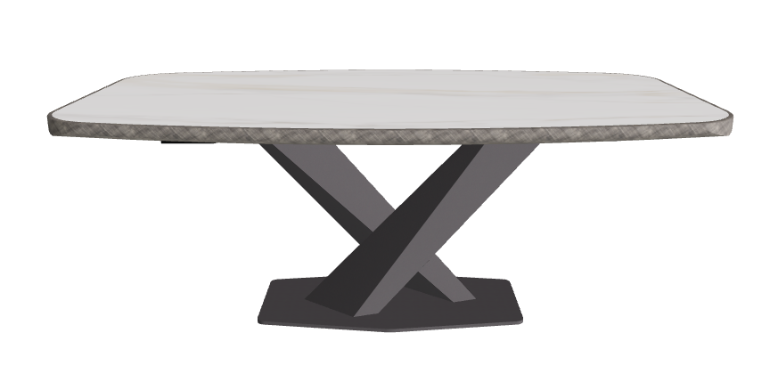 Glossy Golden Calacatta_Graphite Embossed_Brushed Grey