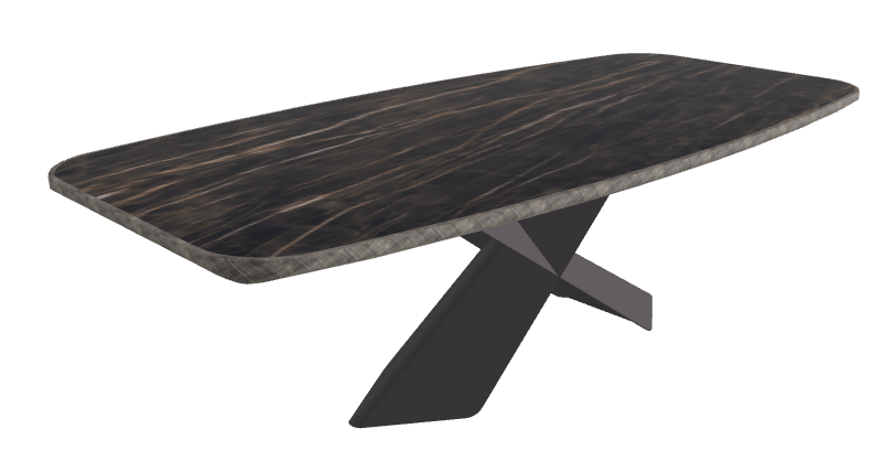 Glossy Portoro_Graphite Embossed_Brushed Grey