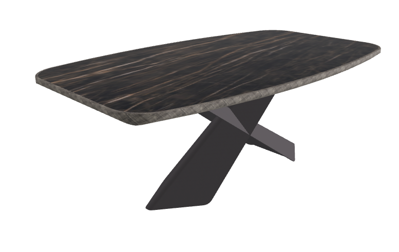 Glossy Portoro_Graphite Embossed_Brushed Grey