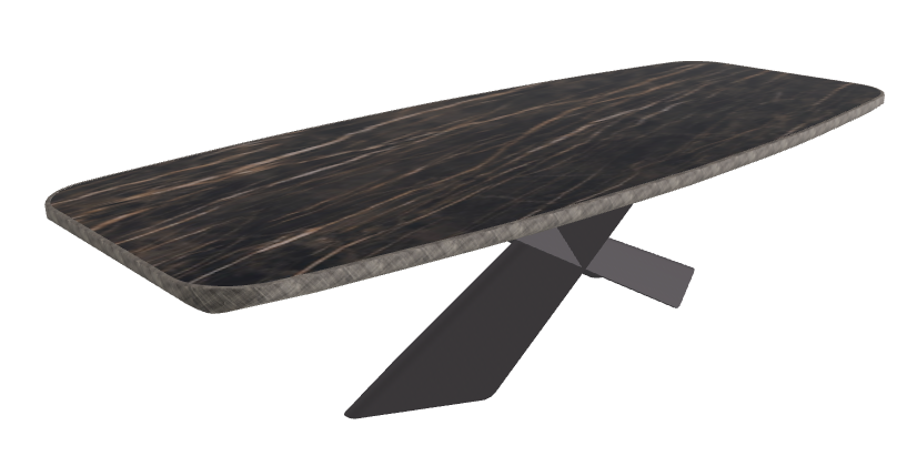 Glossy Portoro_Graphite Embossed_Brushed Grey